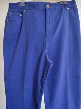 Lauren Jeans Co Ralph Lauren Denim Straight Jeans Women’s High Rise (Size: 16W)